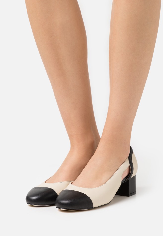 Gabor Noir | Cuir Exclusif - Talons Classiques